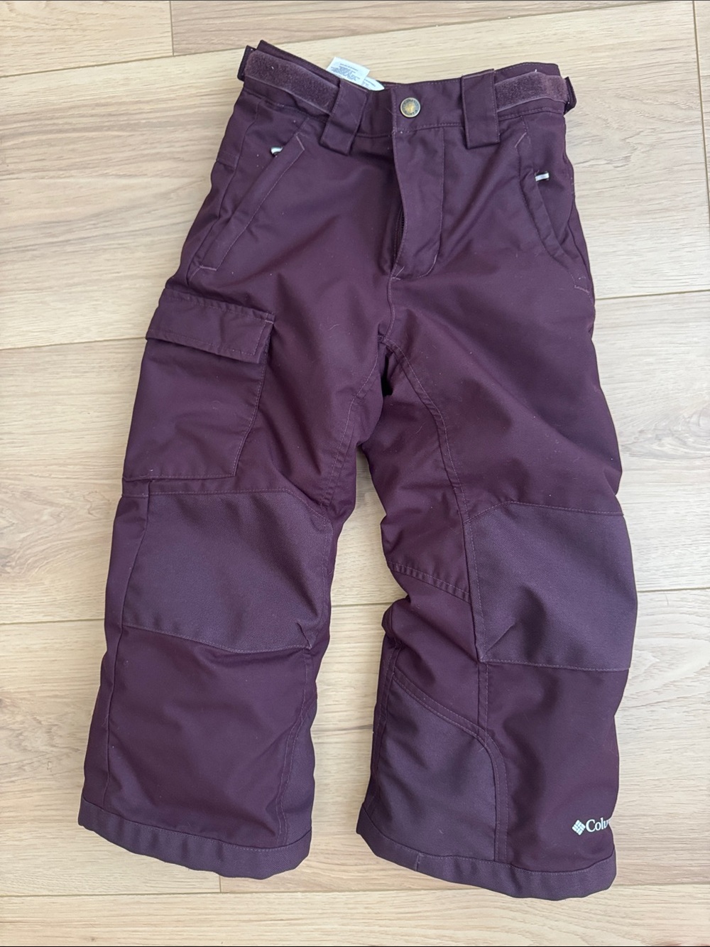 Columbia Bugaboo kids snow/ski pant with Omni-Tech warming and outgrown system